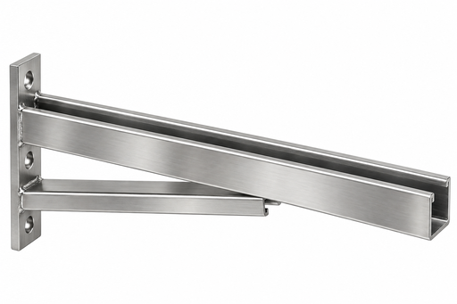 [09CBB350SS] (SPECIAL ORDER) Cantilever S/S Braced Bracket 350mm