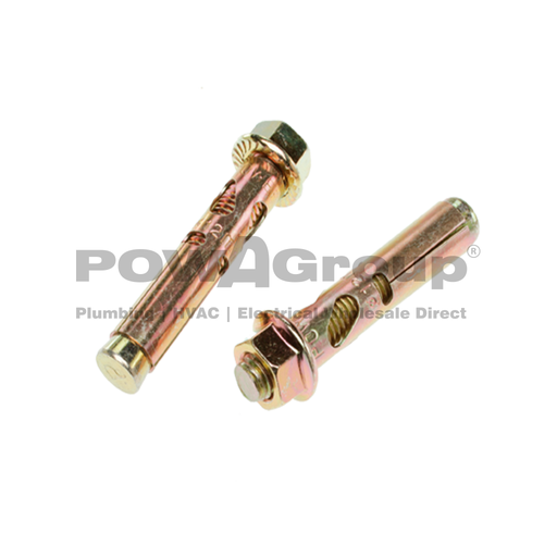 [02AAHSA005] Sleeve Anchor Hex Head Z/P 6.5mm x 35mm for Fire Collars