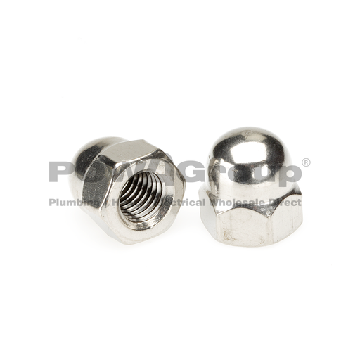 [07HNM06DM] (SPECIAL ORDER) M6 Nut Hex Dome 8.8 C/P