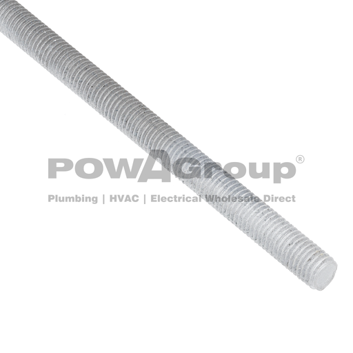 [07TRG8] Threaded Rod 4.6 Hot Dipped Galvanised M8 x 3Metres