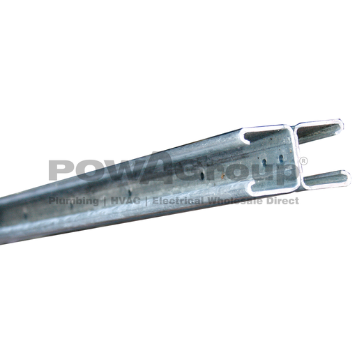 [09BBSOH806] *PO* Strut SOLID Back to Back Galvabond 40mm x 80mm x 6Metre