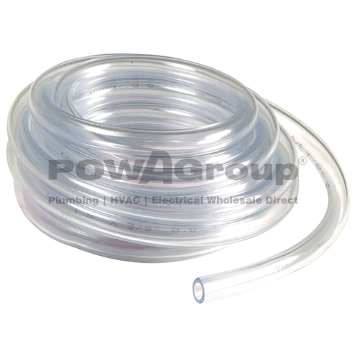 [10CVT191] Tubing Clear Vinyl CVT 19mm x 1m