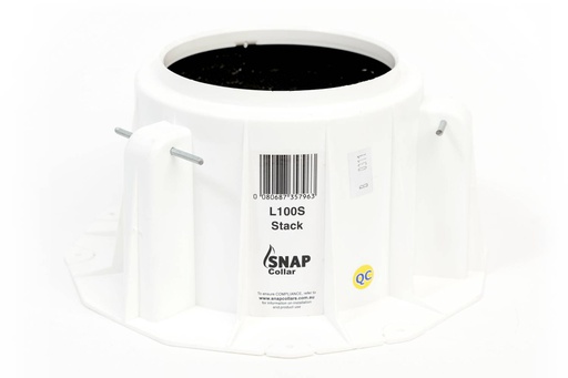 [11CASTSTKL100S] SNAP Stackwork Only Low Profile Cast-in Fire Collar 100mm L100S