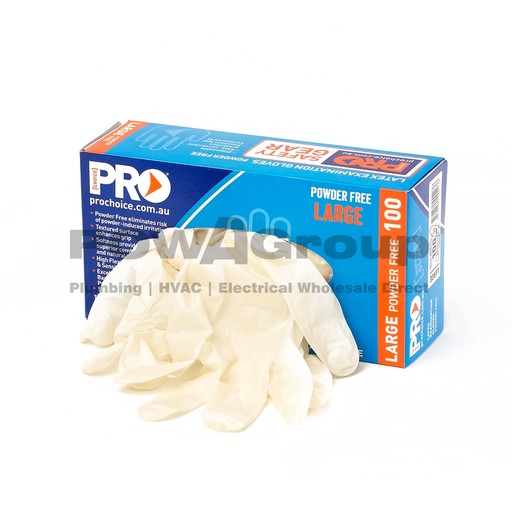 [14GDWPF] Disposable Gloves White Powder Free - Box of 100