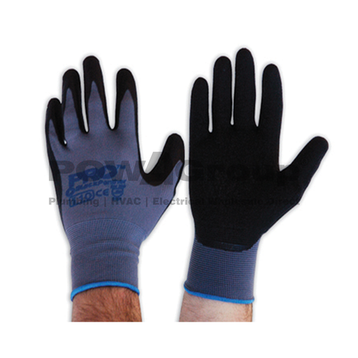 [14GVSBP8] *PO* Glove Safety Black Panther Size 8
