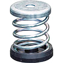 [16VSMW30] (SPECIAL ORDER) VIBRAMOUNT Spring Hanger Mount + Neoprene Cup Washer 15-30 Kg