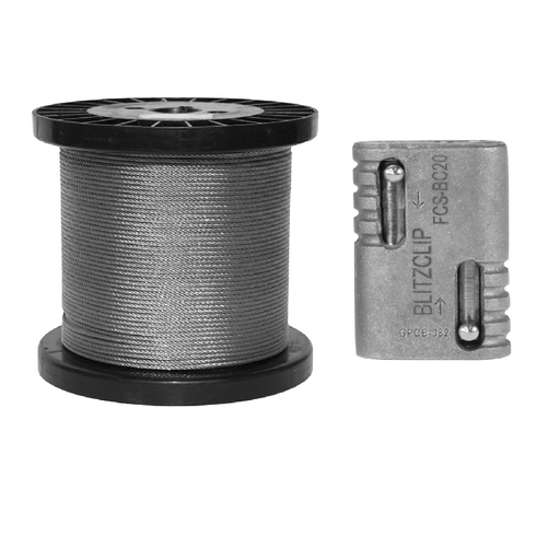 [21RQLCWPAK06] Catenary Wire Kit - 1.6mm x 1000mtrs + 200 Redilock