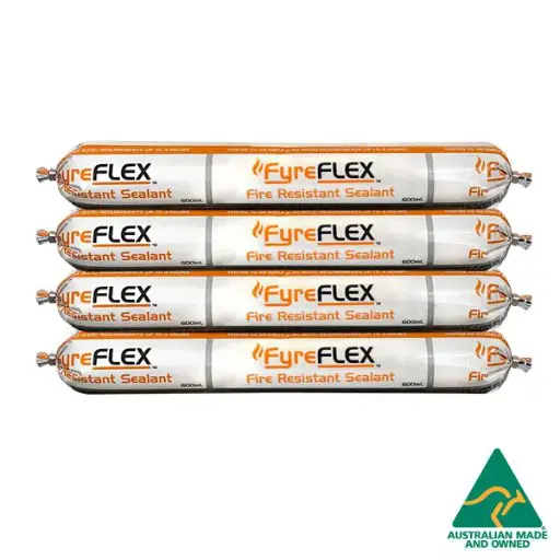 [11FYREFLEXSG] Trafalgar FyreFlex Sausage 600ml Grey - Fire Resistant Sealant