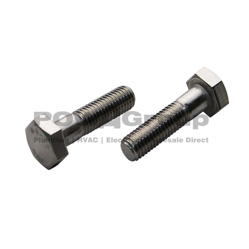 [07HEXS10050-6] (SPECIAL ORDER) Bolt Hex 316 S/S 10mm x 50mm
