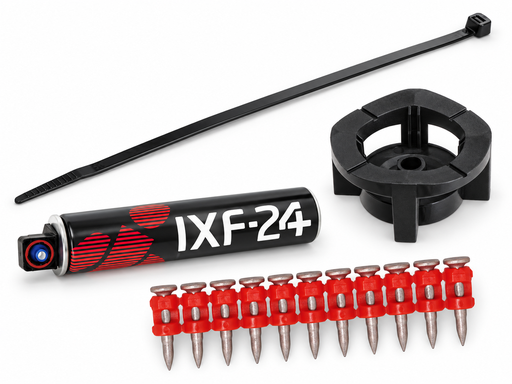 [20C5CPD17SH] Iccons GT-6 Cable Mount Contractors Pack Including 1000 x 17mm Step Hardened Pins + 1000 x 4.8 x 200mm Cable Ties + 1000 x Cable Tie Mount 1x GT-6 Fuel Cell